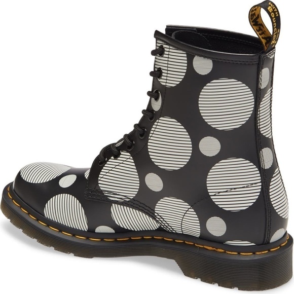 DR Martens 1460 Polka Dot Boots - Picture 4 of 6